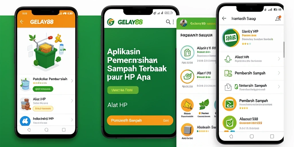 Screenshot utama GELAY88 menampilkan antarmuka pembersihan yang mudah digunakan.