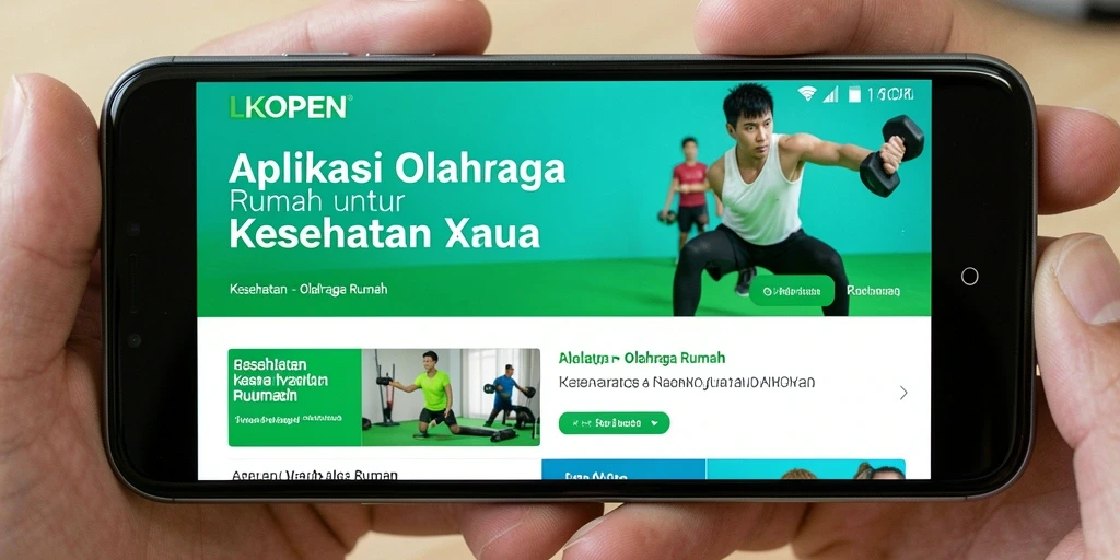 Tampilan antarmuka LKOPEN yang sederhana dan fungsional.